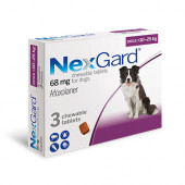 NexGard - вкусна защита от бълхи и кърлежи, за кучета с тегло от 10 до 25 килограма